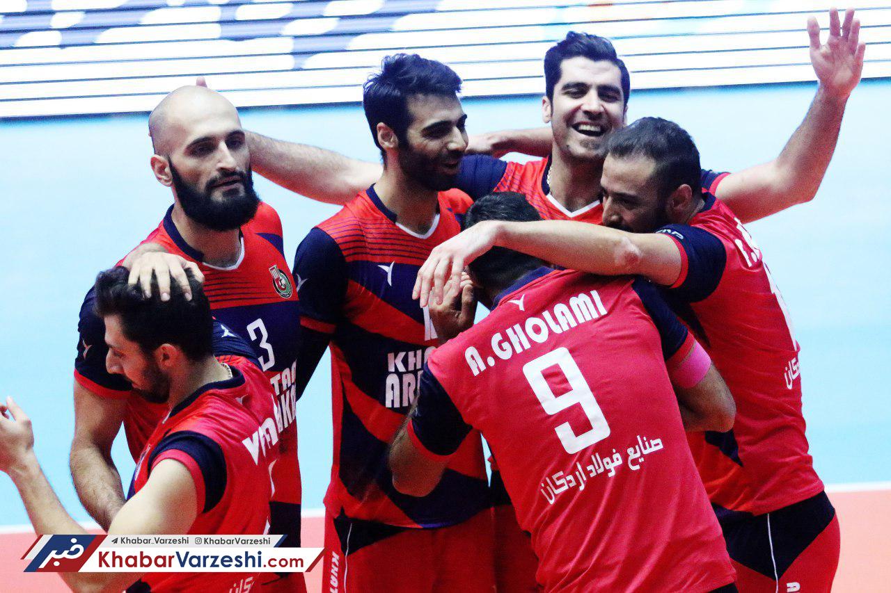 گزارش تصویری‌| برتری قاطع خاتم اردکان مقابل سایپا تهران