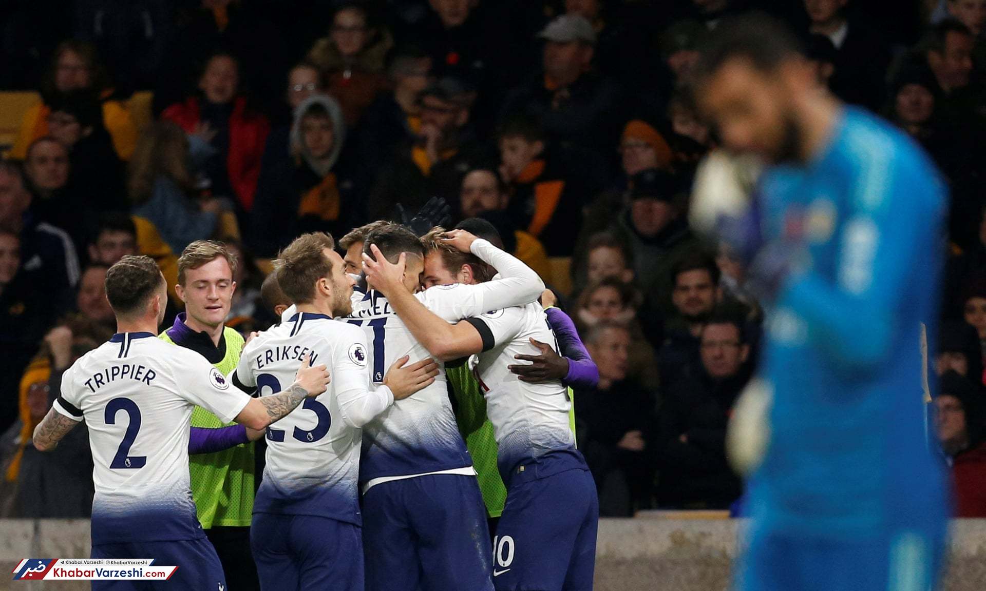 اسپرز به سختی مچ ولورهمپتون را خواباند