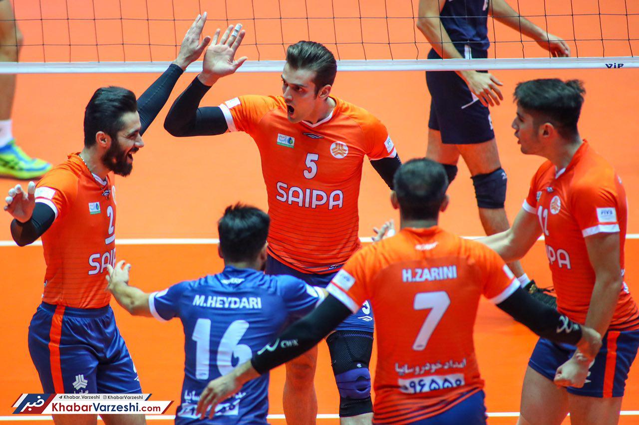 گزارش تصویری‌| پیروزی قاطع سایپا مقابل پیکانی ها در نبرد جذاب هفته پنجم لیگ برتر والیبال