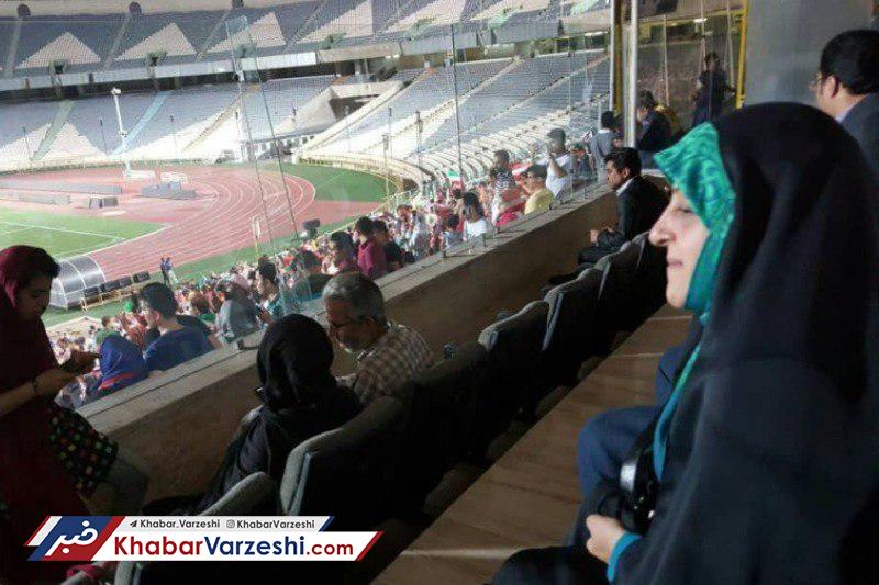 معاون رییس جمهور تماشاگر ویژه فینال آسیا