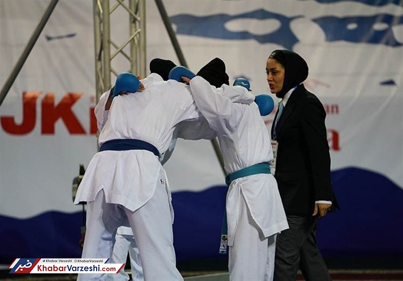 پیروزی کومیته بانوان ایران در قهرمانی کاراته جهان