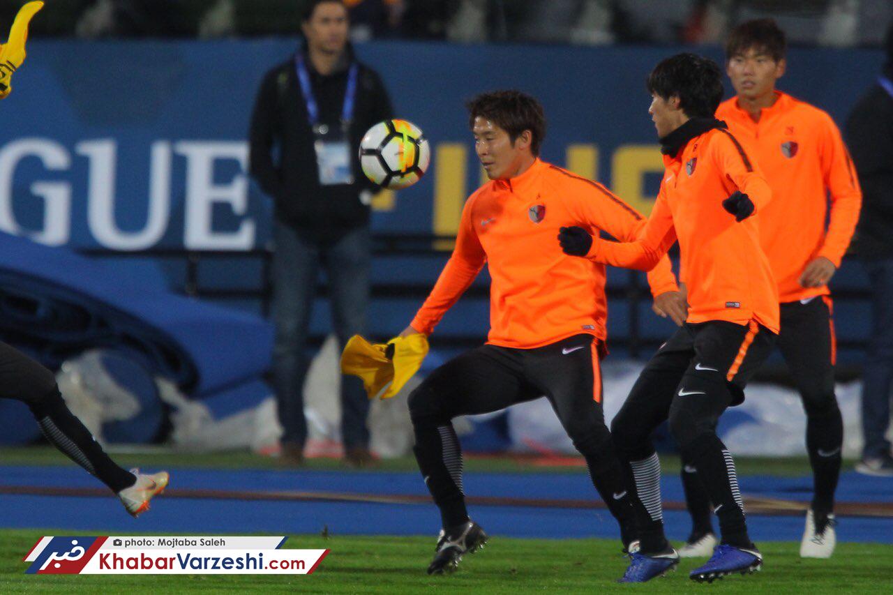 گزارش تصویری‌| آخرین تمرین بازیکنان کاشیما آنتلرز در آزادی قبل از دیدار با پرسپولیس