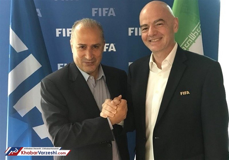 رییس فیفا، مهمان ویژه بازی پرسپولیس و کاشیما