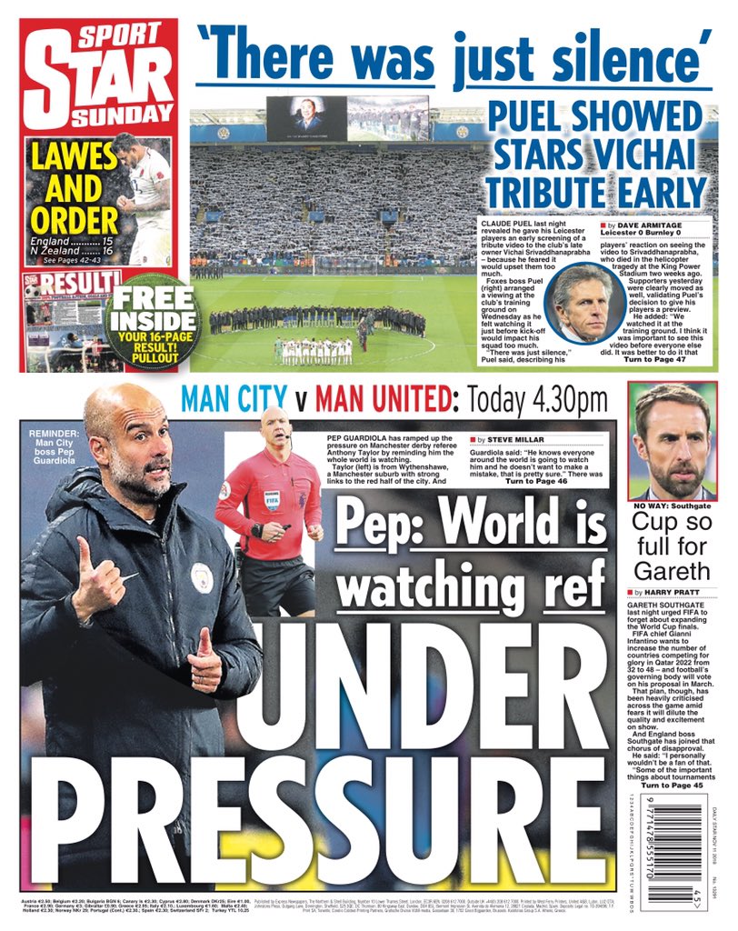 روزنامه استار| زیر فشـار