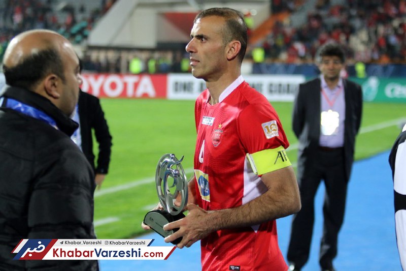 عکس| سیدجلال بهترین بازیکن پرسپولیس در فینال آسیا