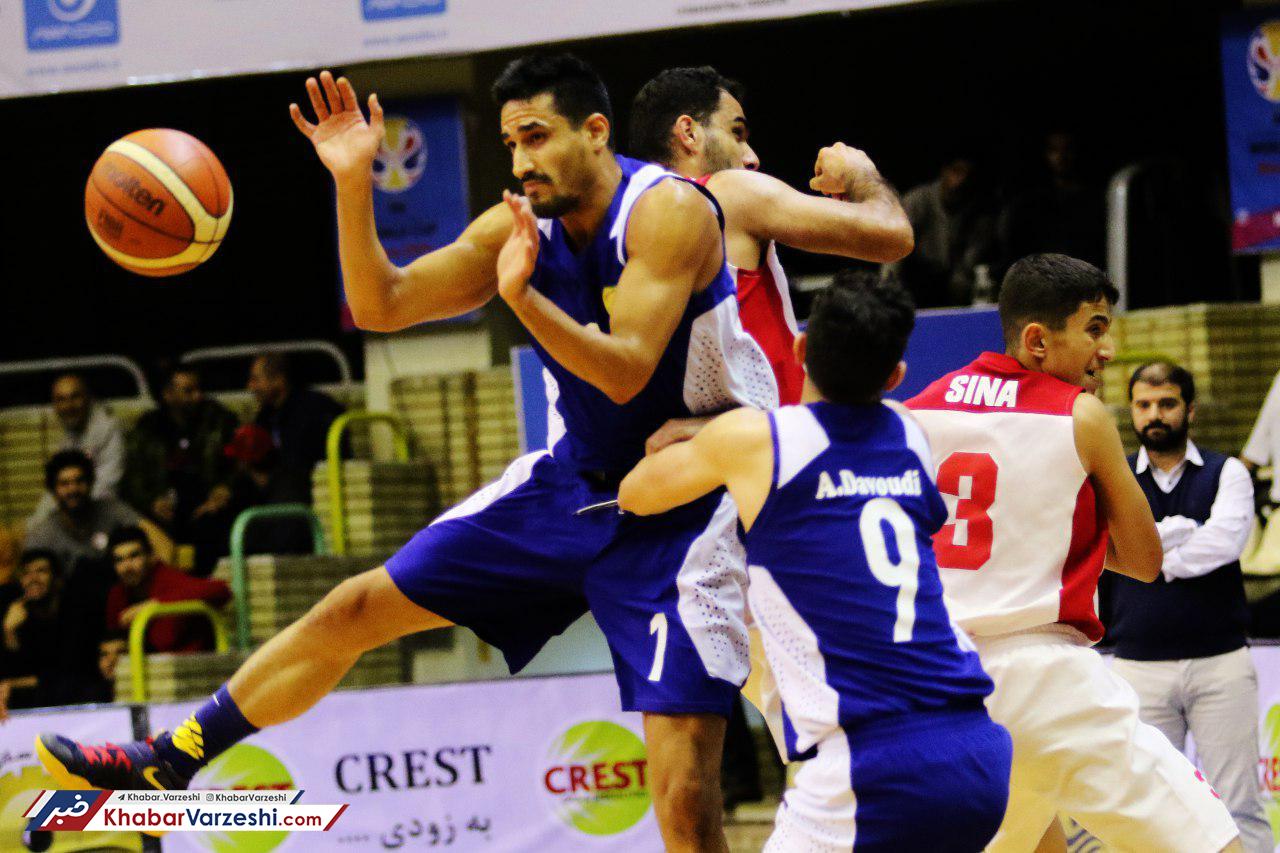 گزارش تصویری‌| هفته چهارم لیگ برتر بسکتبال، نیروی زمینی و پالایش نفت آبادان