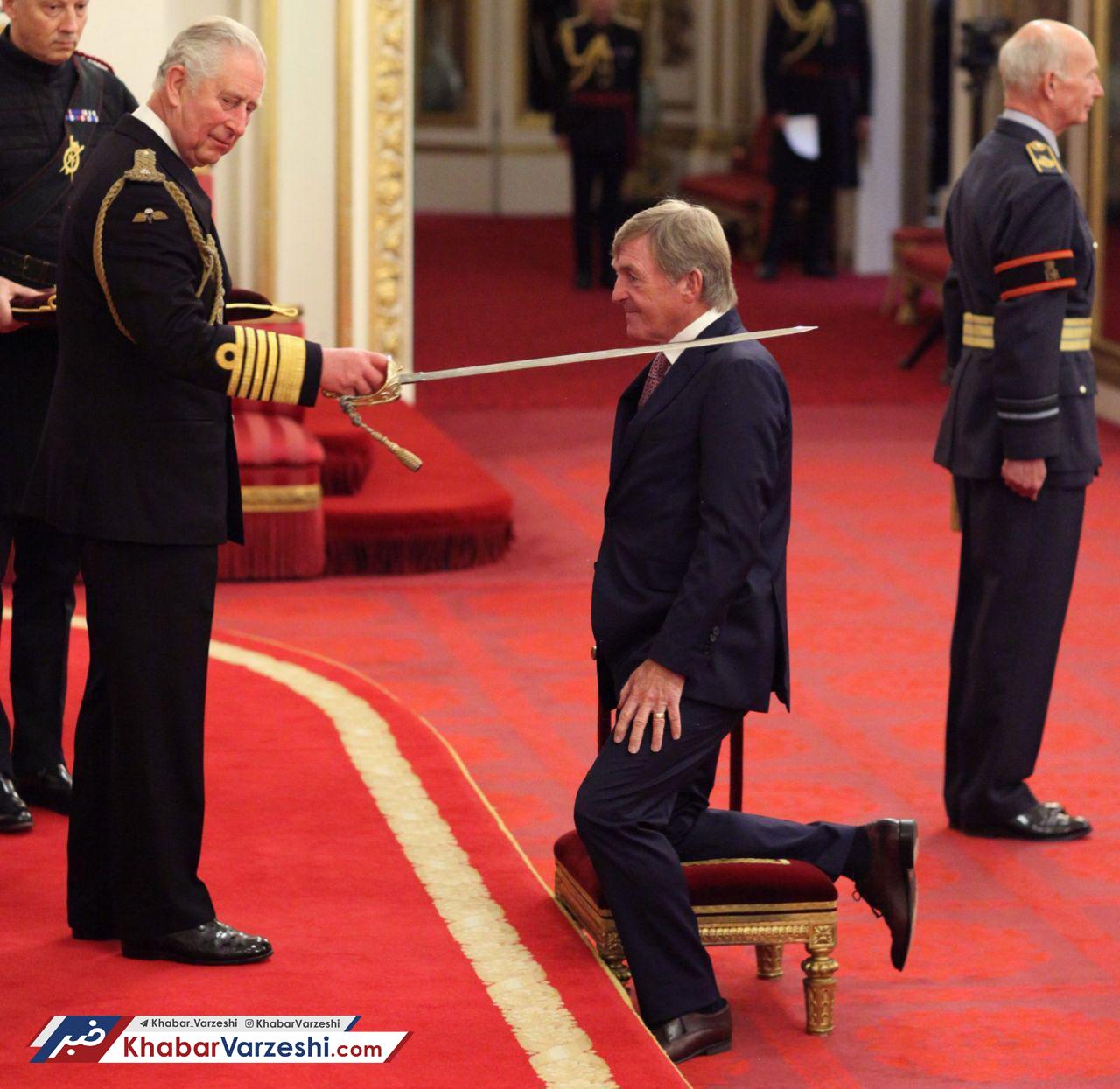 عکس| اسطوره لیورپول شوالیه شد