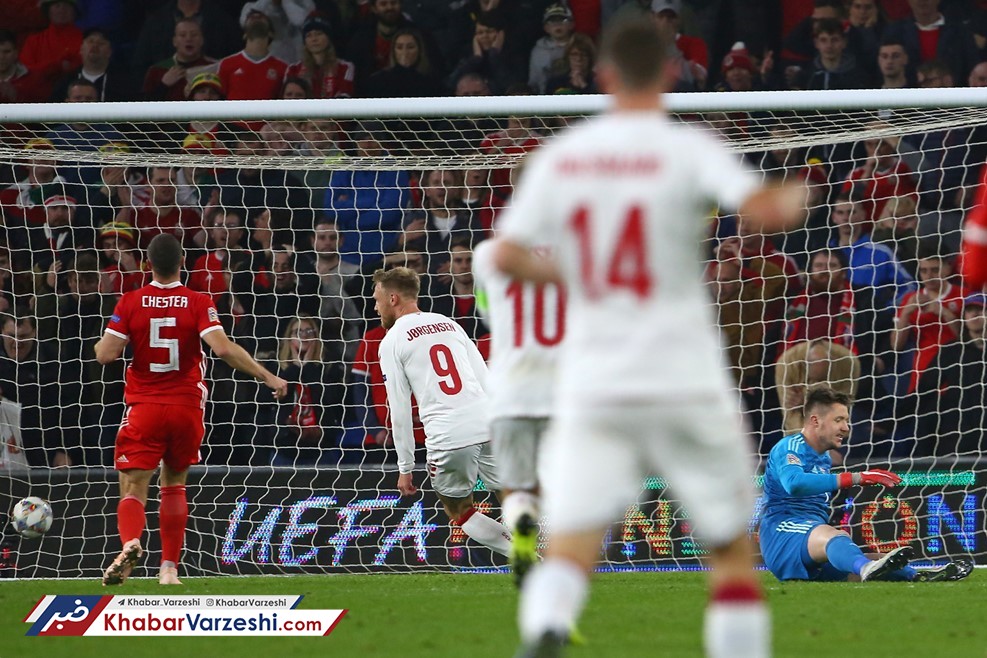 دانمارک مچ ولزی‌ها را خواباند و صعود کرد