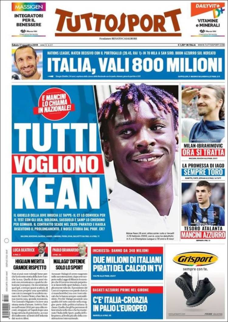 روزنامه توتو| همه کین را می‌خواهند