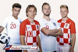 ترکیب انگلیس و کرواسی اعلام شد