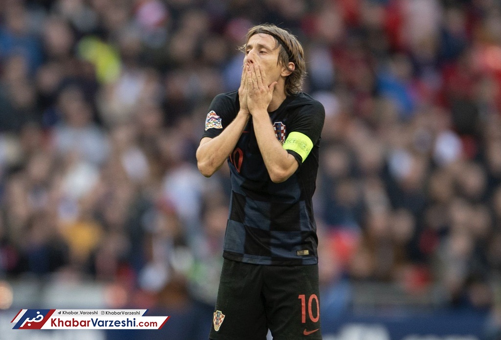 مودریچ: نمی‌خواستم به بازیکنان انگلیس بی‌احترامی کنم