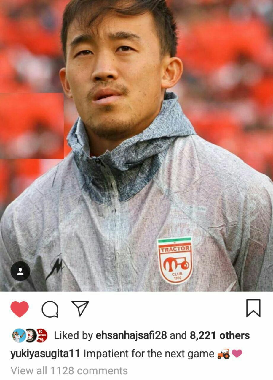 عکس| بی‌تابی سوباسا برای بازی با پرسپولیس!