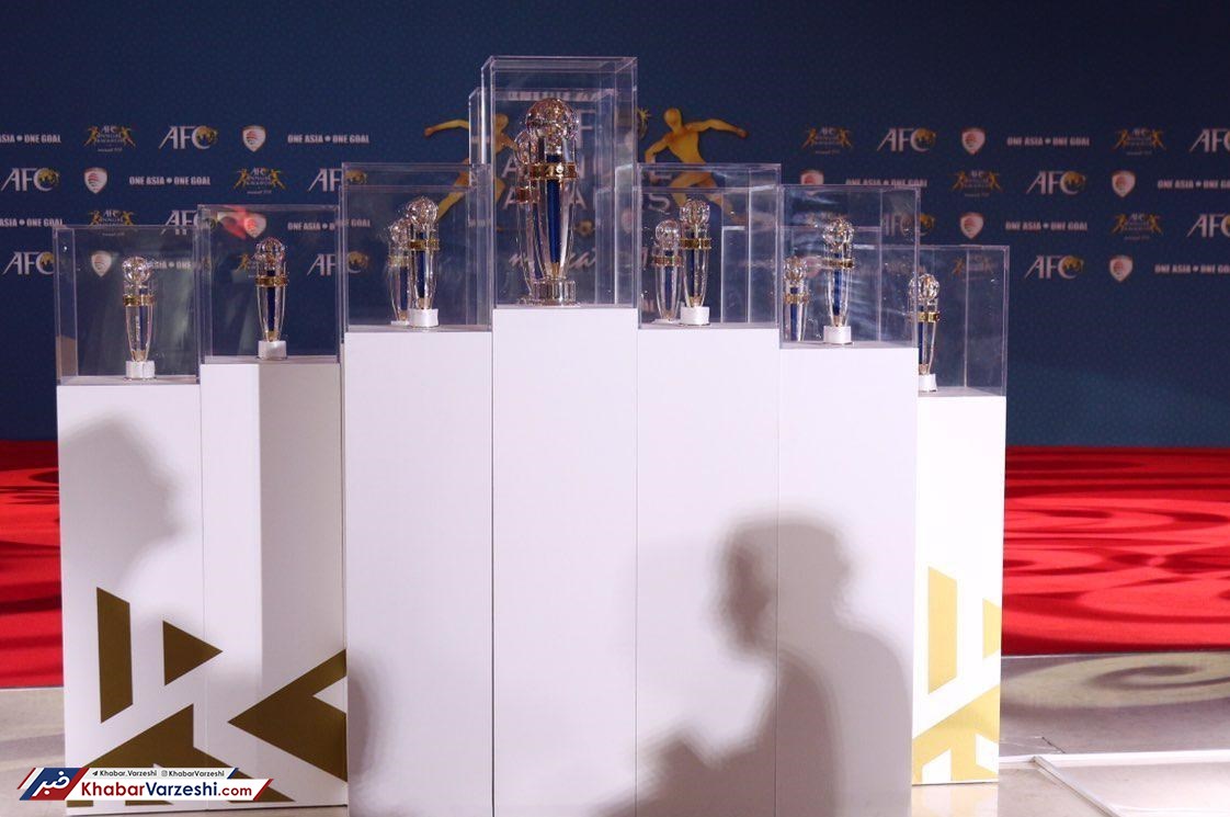 تصاویر| رونمایی از کاپ جام ملت‌های آسیا