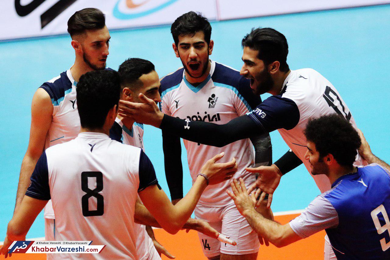 گزارش تصویری‌| برتری والیبال پیکان مقابل شهرداری ورامین