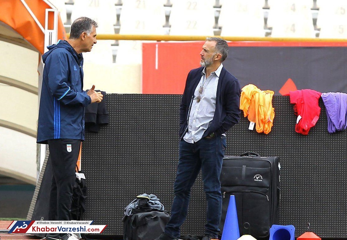 عکس| کنایه عجیب دستیار کی‌روش به برانکو: یک میلیون فالوور و فقدان رهبری