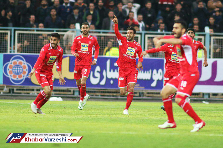 گزارش تصویری| پیروزی شجاعانه پرسپولیس در تبریز