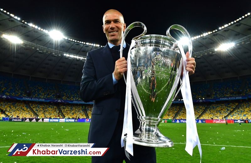 زیدان بهترین مربی باشگاهی جهان شد