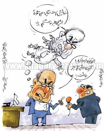 کارتون| روح بی‌خبر افشارزاده!