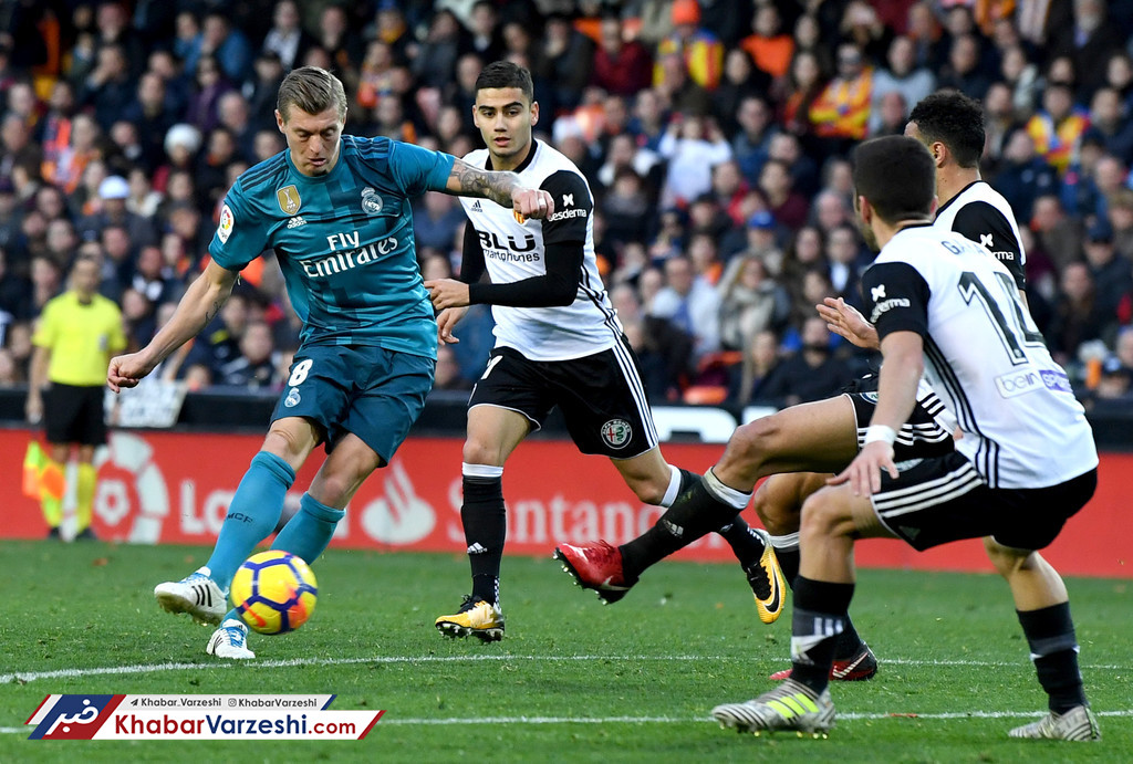 رئال‌مادرید – والنسیا؛ بی‌تأثیر در جدول