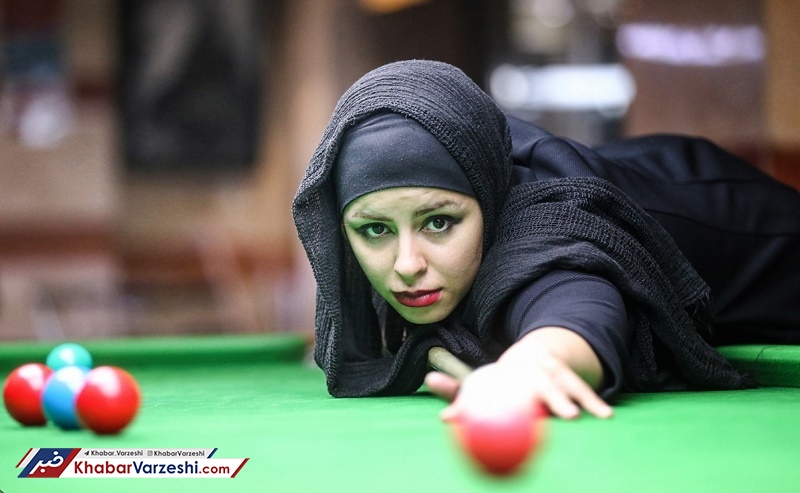 محرومیت اولین بانوی مدال آور اسنوکر ایران
