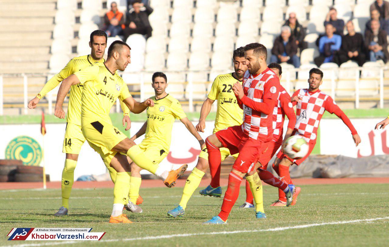 گزارش تصویری| تساوی سرخپوشان پاکدشت مقابل اکسین البرز در هفته تساوی ها