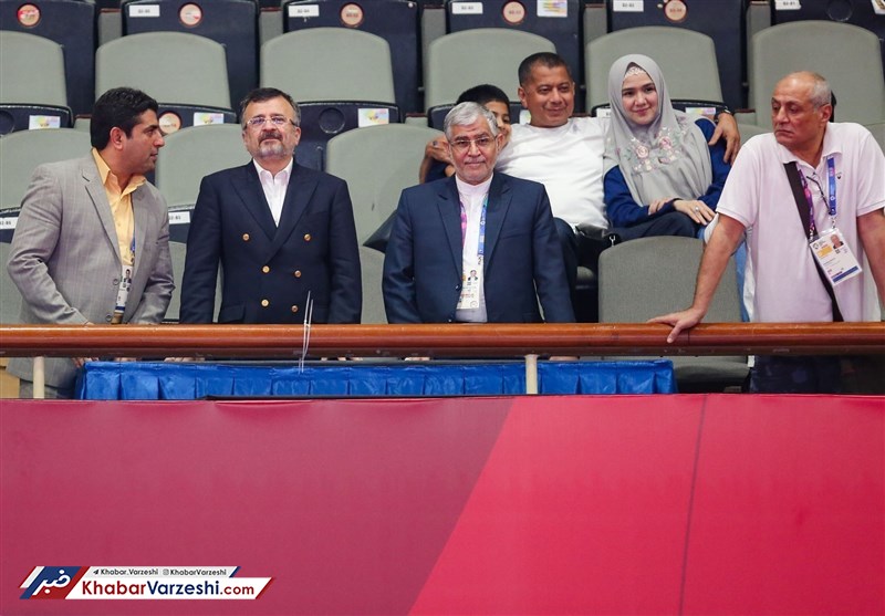 خداحافظی روسای فدراسیون‌های والیبال و کاراته