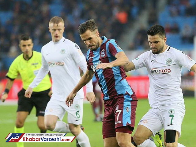 پیروزی ترابزون در حضور امیری و حسینی