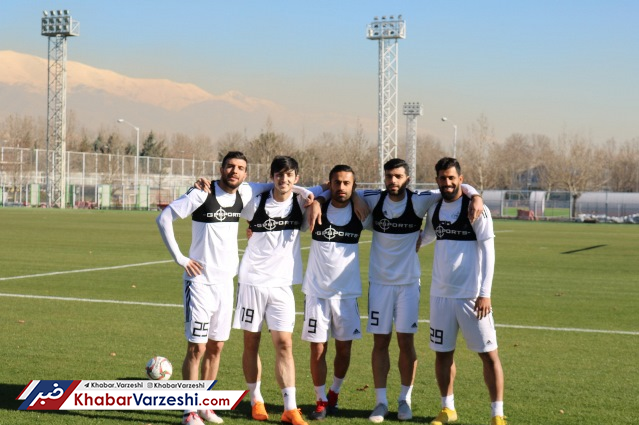 گزارش تصویری| شروع تمرینات تیم ملی با حضور لژیونرها