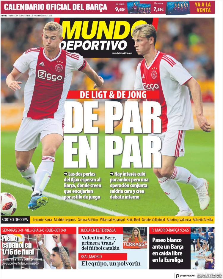 روزنامه موندو| کاملاً باز