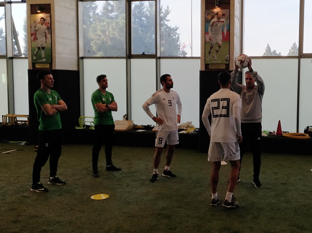 تمرین تیم ملی فقط با 6 بازیکن