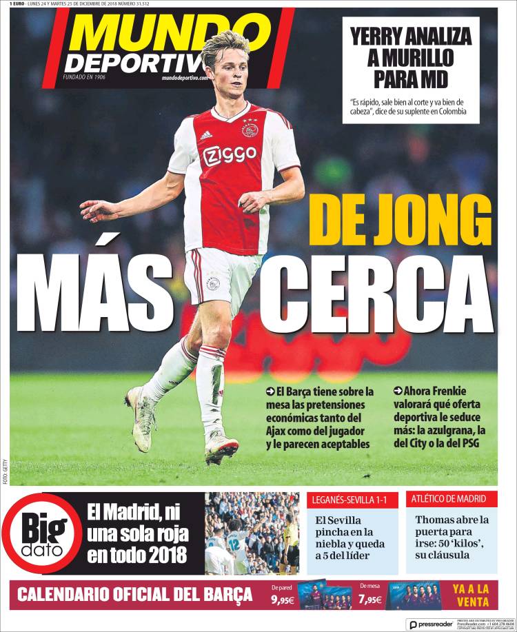 روزنامه موندو| دیونگ، نزدیک‌تر