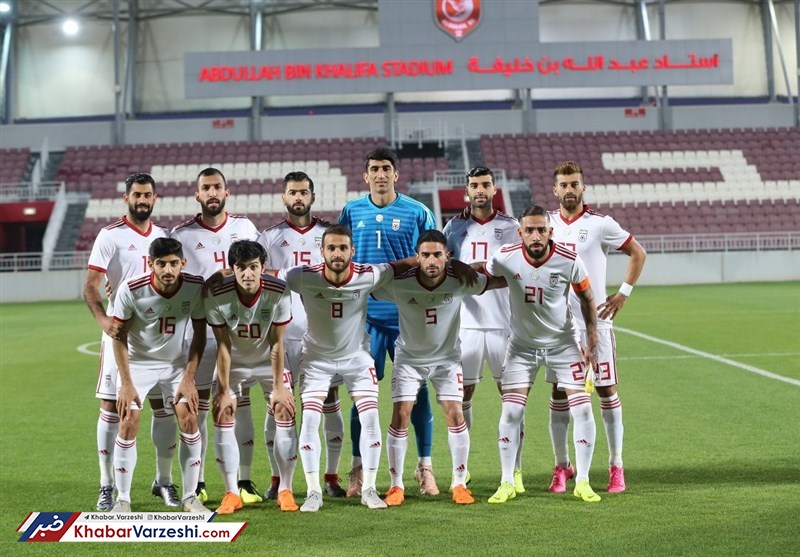 حضور بازیکنان تیم ملی در جلسه آنالیز قطر