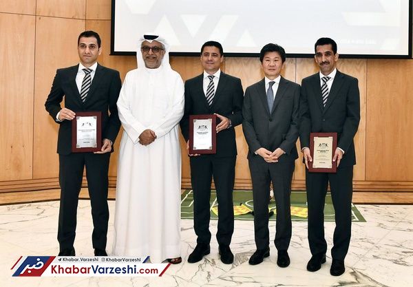 عکس| جوایز برترین داوران آسیا اهدا شد