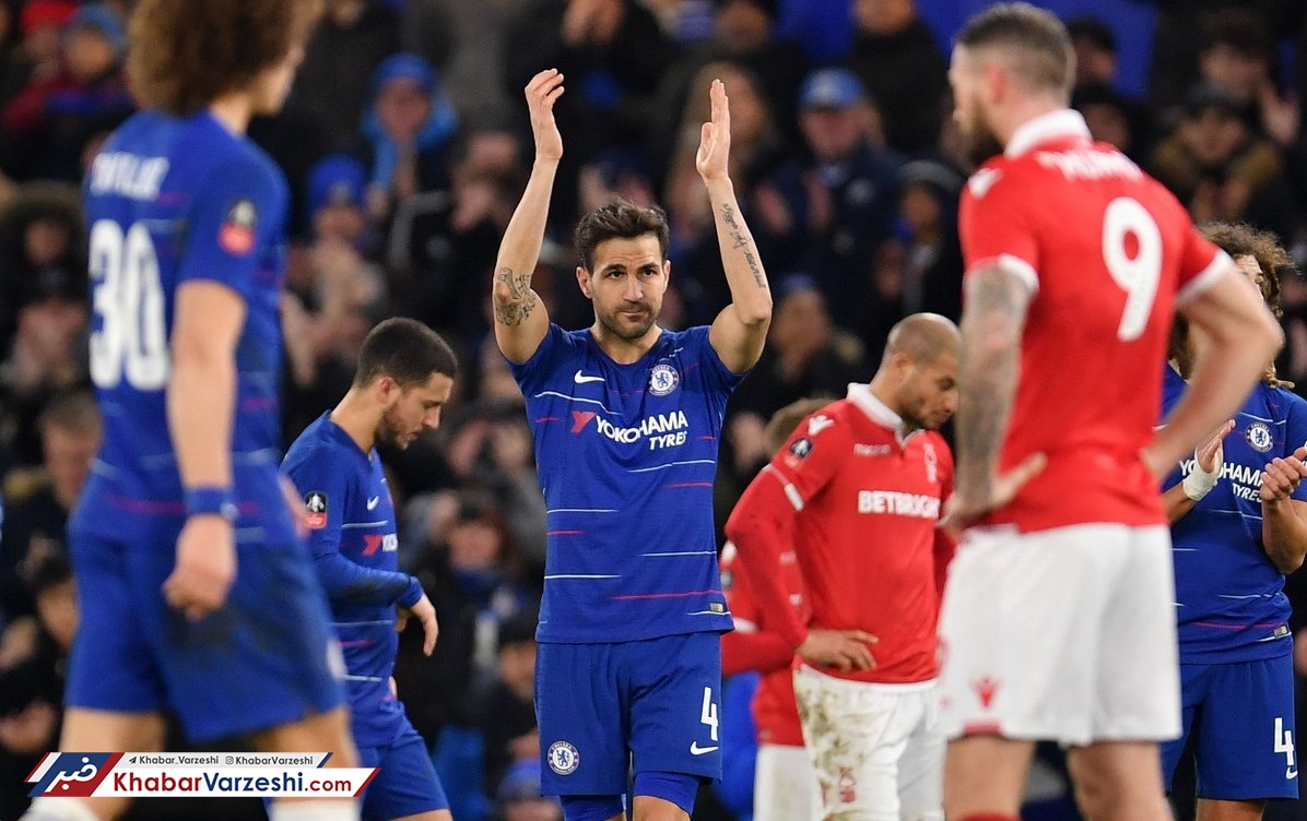 عکس| فابرگاس گریست و از جزیره رفت