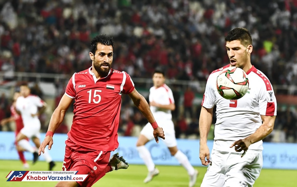 سوریه مقابل فلسطین ۱۰ نفره متوقف شد