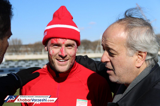 تصاویر| جشن تراکتوری‌ها به بهانه تولد فرزند استوکس