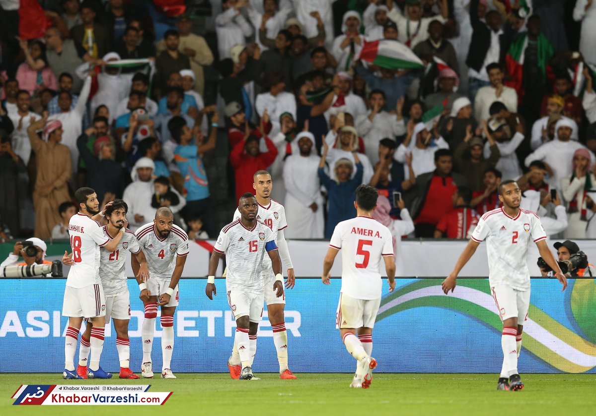 صدرنشینی امارات با شکست هند