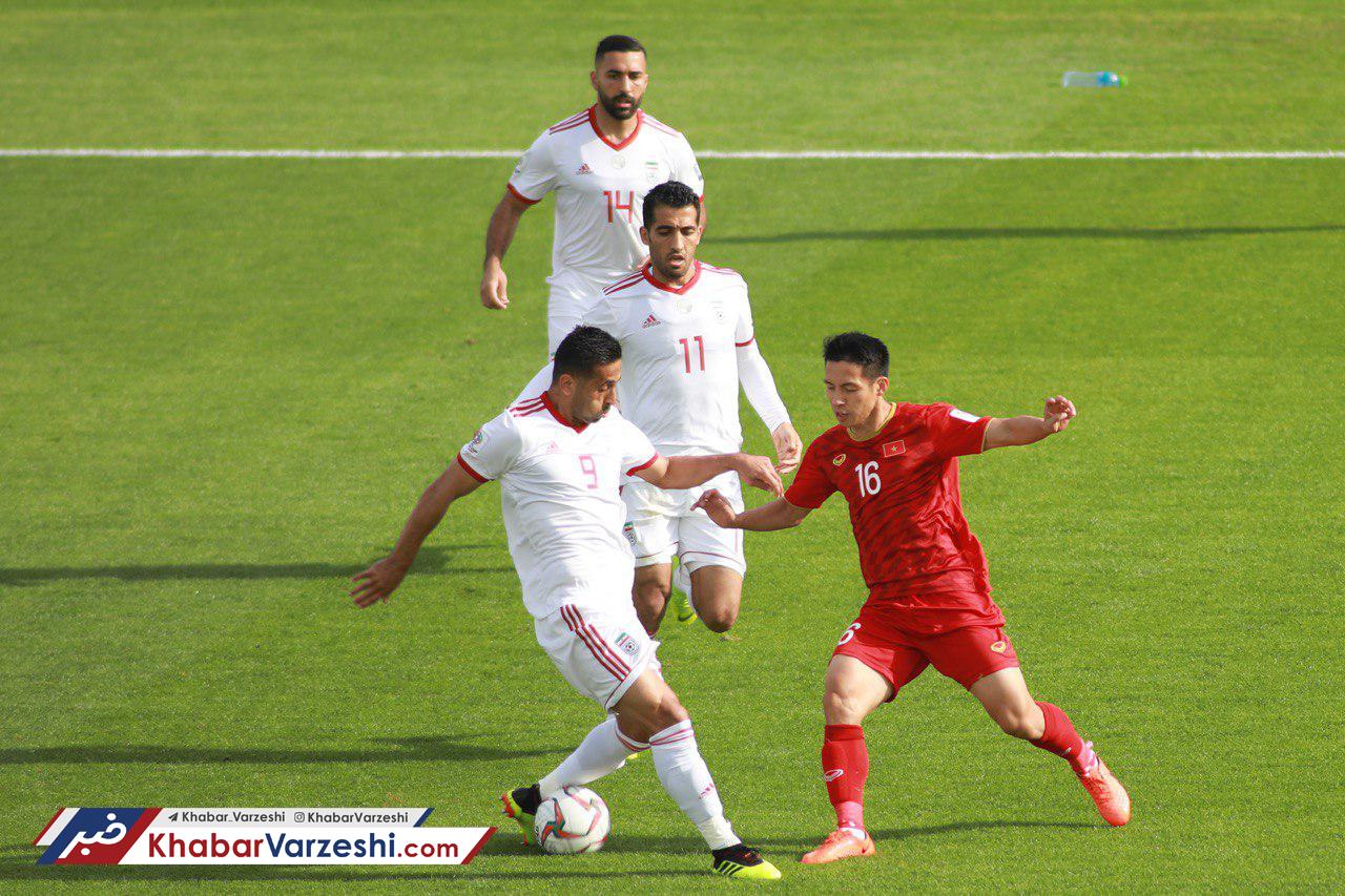 ایران برنده قاطع نیمه اول مقابل ویتنام