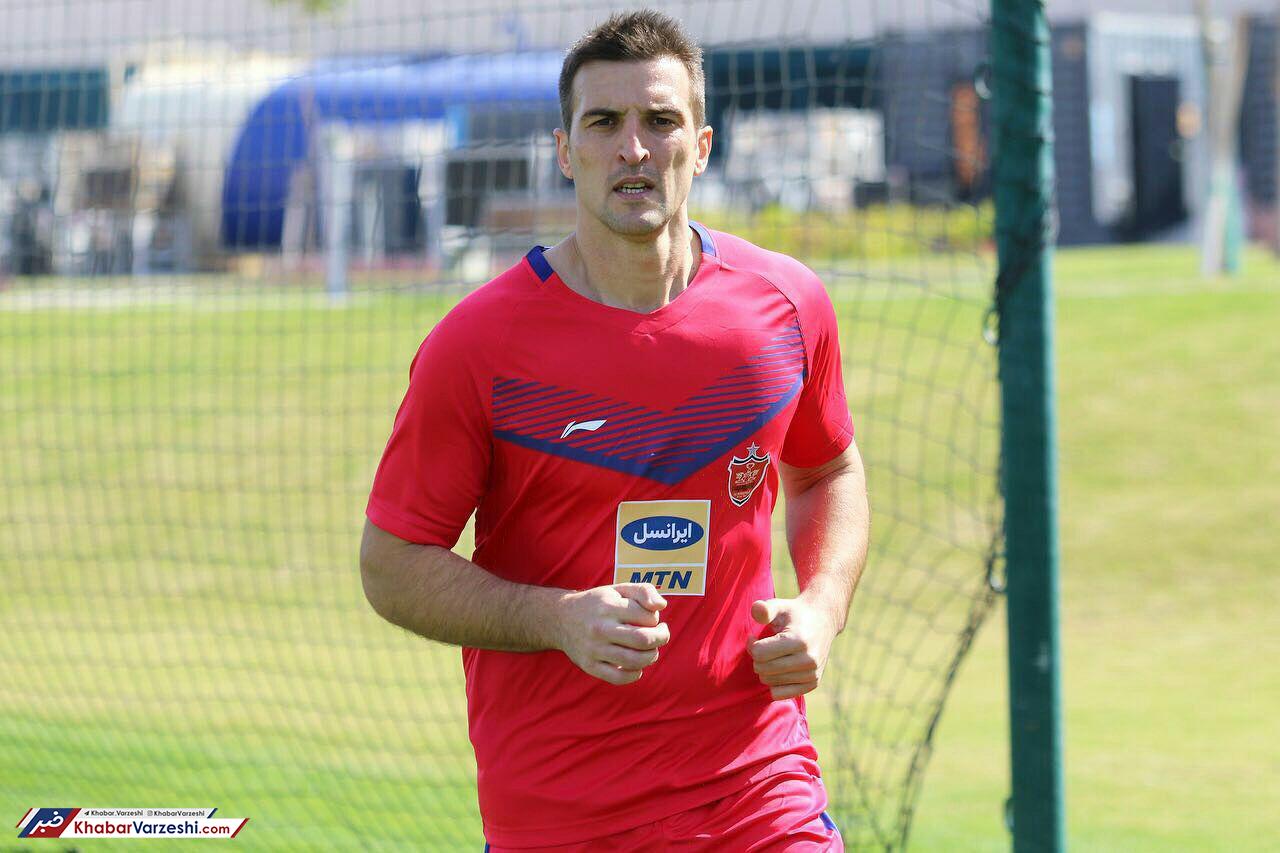 دلیل غیبت بودیمیر در تمرین پرسپولیس مشخص شد