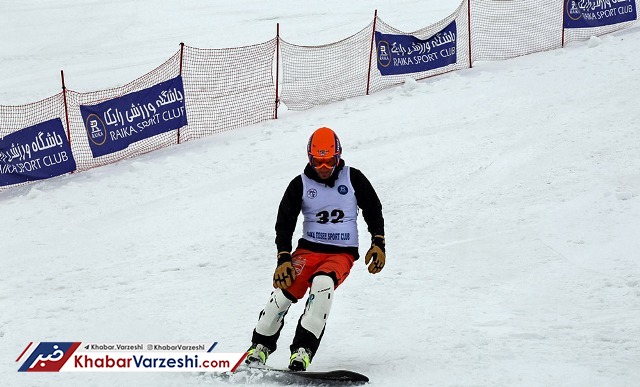 رقابت ۶۰ اسکی باز در پیست بین المللی اسکی دیزین
