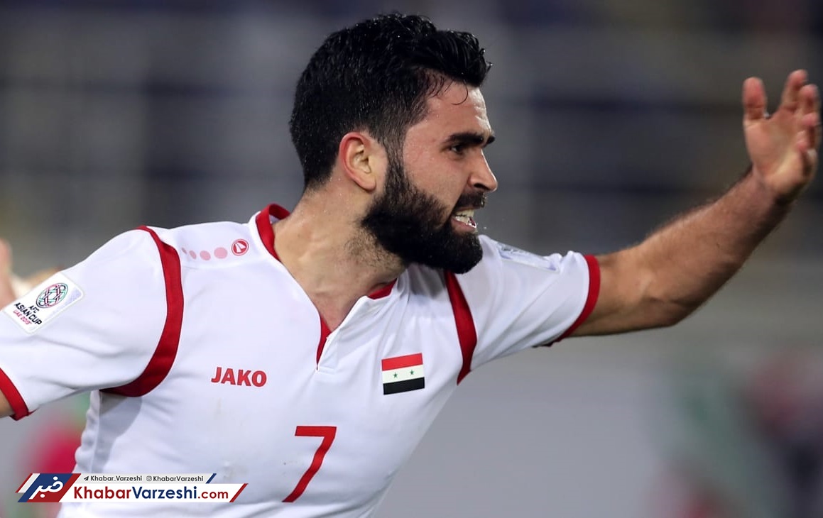 حمله عمر خریبین به سرمربی تیم ملی سوریه