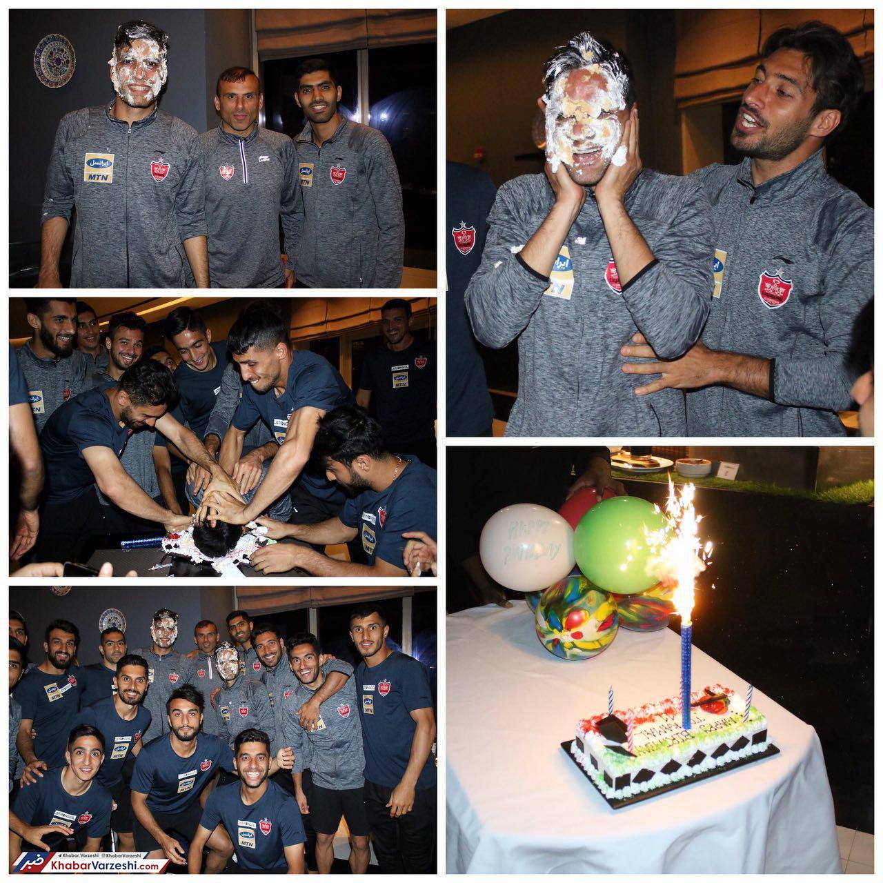 عکس| وضعیت عجیب کمال در اردوی پرسپولیس