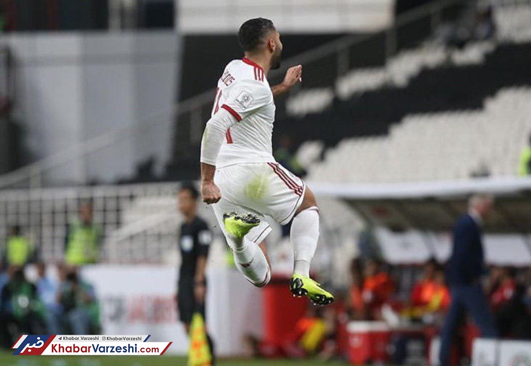 گل زیبای سامان قدوس در نظرسنجی AFC