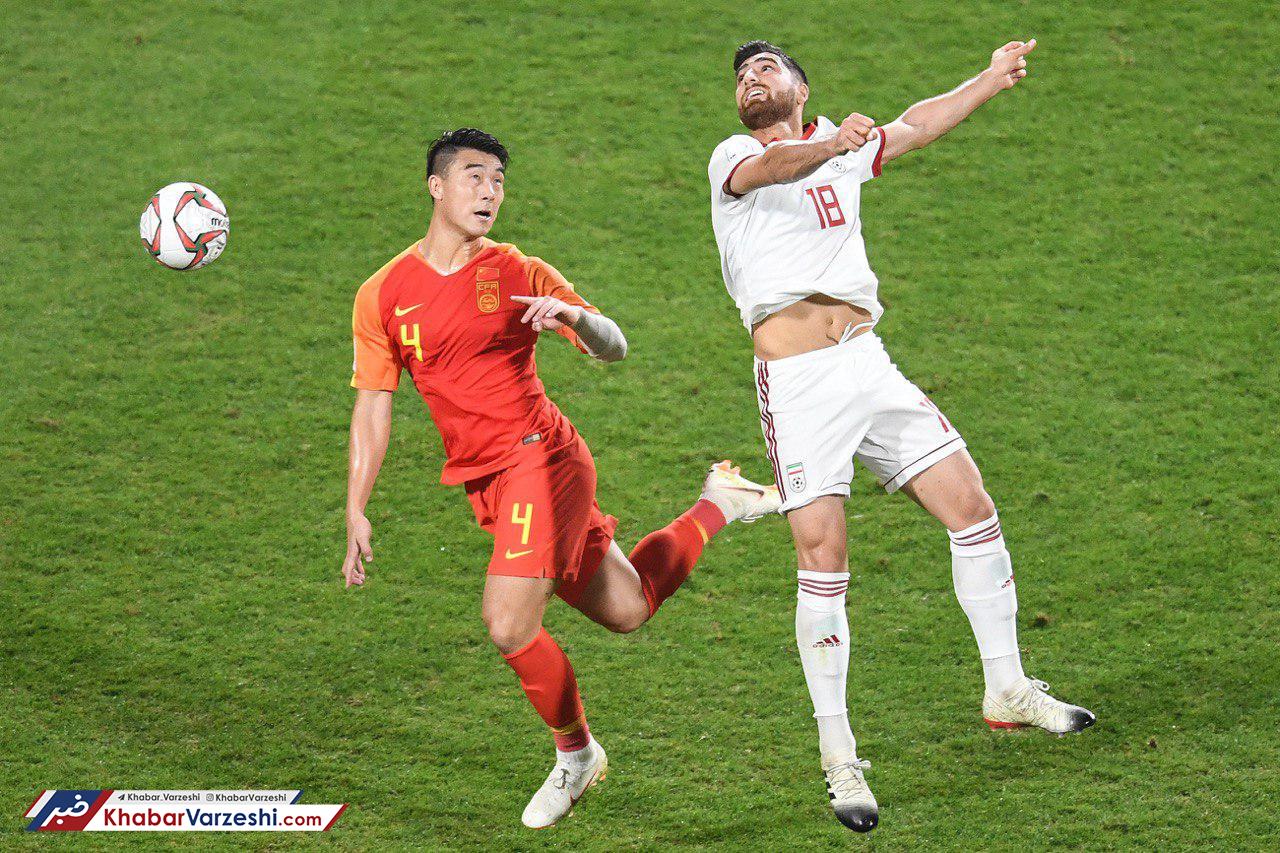 برتری آماری ایران برابر چین