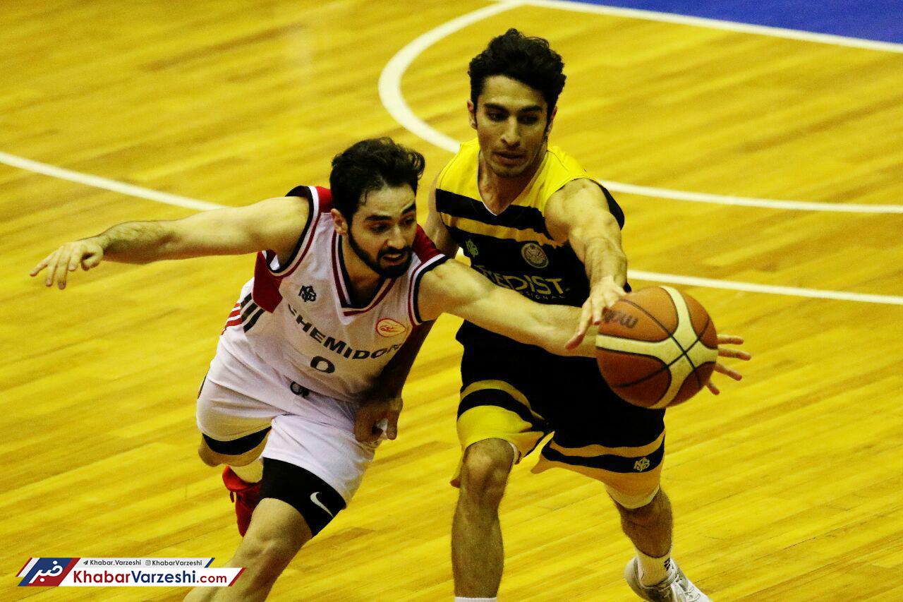گزارش تصویری| برتری شیمیدر مقابل رعدپدافند در لیگ برتر بسکتبال