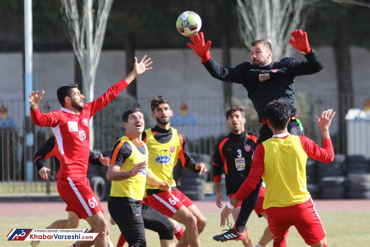 گزارش تصویری| تمرین پرسپولیس زیر نظر برانکو