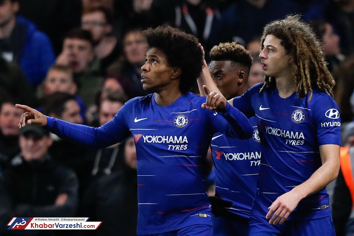 چلسی با دبل ویلیان صعود کرد