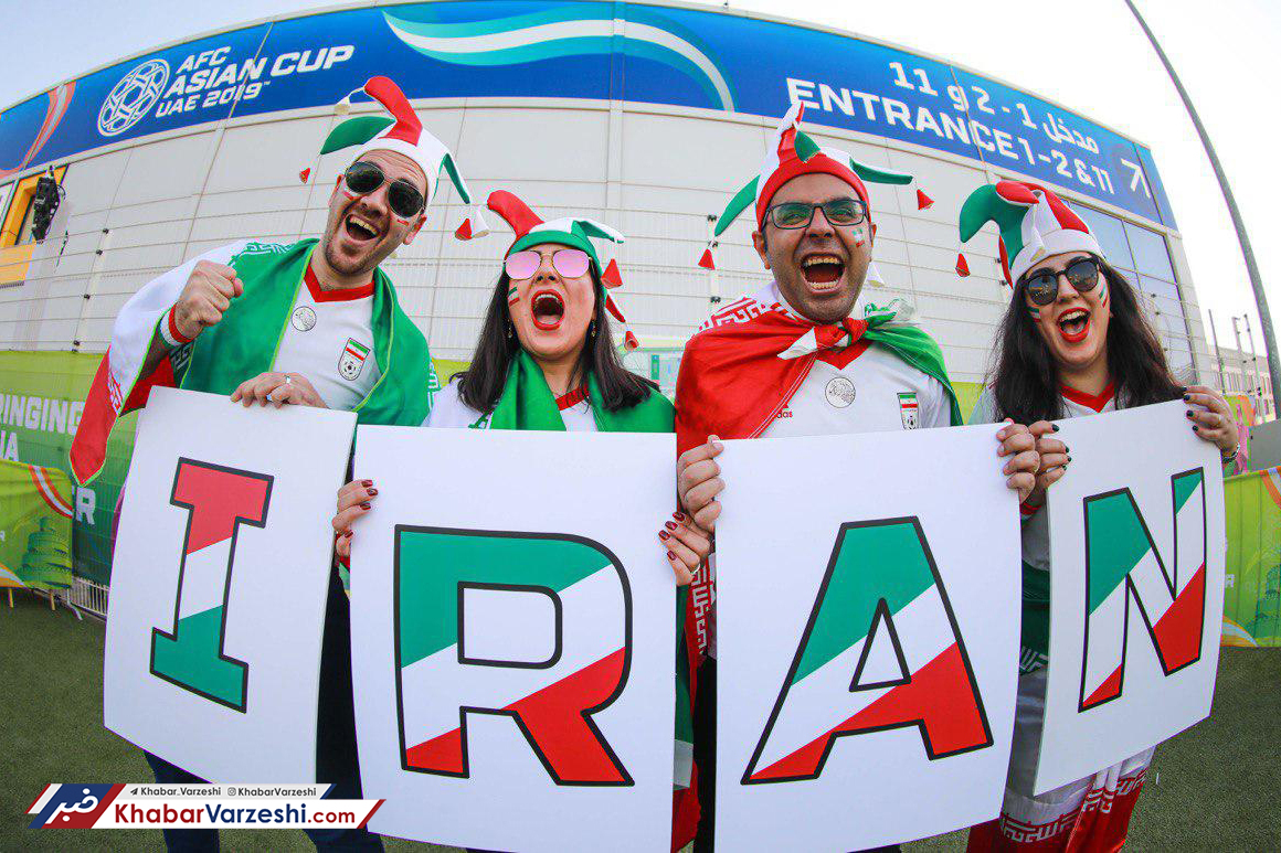 گزارش تصویری| حواشی قبل از بازی ایران و ژاپن در جام ملت‌های آسیا ۲۰۱۹