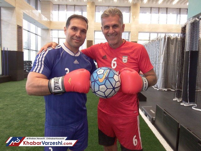 اوجاقی: به شاگردان کی‌روش فنون رزمی یاد دادم اما نه برای زمین فوتبال