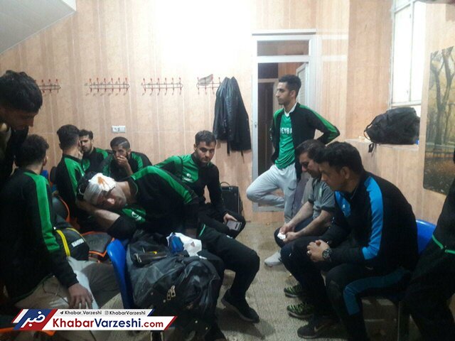 چاقوکشی در لیگ ۲ فوتبال